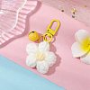 Flower Cotton Pendant Decorations HJEW-JM02916-01-1
