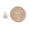 Natural Cultured Freshwater Pearl Charms PALLOY-JF01099-02-3