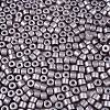 Baking Paint Pearlized Glass Seed Beads SEED-T008-03U-3