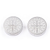 Tarnish Resistant 304 Stainless Steel Beads STAS-S079-169A-P-3