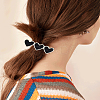 10Pcs 5 Style Alloy & PVC Alligator Hair Clips PHAR-LP0001-35B-3