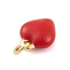 Rack Plating Brass Enamel Pendants KK-P269-10G-01-2