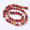 Natural Grade A Striped Agate/Banded Agate Beads Strands G-E478-03-6mm-2