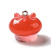 Marine Series Transparent Resin Pendants RESI-E031-02P-04-2