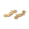 Ion Plating(IP) 304 Stainless Steel Connector Charms STAS-Q303-26G-2