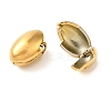 Real 18K Gold Plated 304 Stainless Stee Hoop Earrings EJEW-U009-02G-05-2