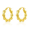 European Style Heart Stud Earrings Gold Plated 304 Stainless Steel Women's Jewelry YA6895-3-1