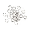 Brass Open Jump Rings KK-B147-03I-P-1