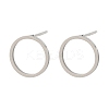 316 Stainless Steel Stud Earrings EJEW-D339-05P-4