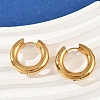 202 Stainless Steel Polishing Hoop Earrings EJEW-M106-02G-04-3