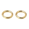Brass Closed Jump Rings KK-CBA1A60-06D-G-2