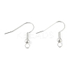 Brass Earring Hooks KK-H258-06A-S-2
