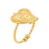 Adjustable 304 Stainless Steel Cuff Open Rings for Women WGF4169-02-2
