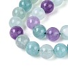 Natural Quartz Beads Strands G-T144-8mm-10C-3