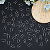 80Pcs 4 Colors Eco-Friendly Plastic Earring Hooks STAS-FH0002-15-4