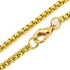 201 Stainless Steel Pendant Necklaces NJEW-H030-05G-3