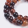 Natural Agate Beads Strands G-S121-10mm-3