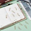 Carbon Steel Long Paper Clips AJEW-OC00019-5