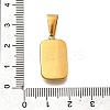 304 Stainless Steel Pendants STAS-S161-01E-G-3