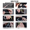 Steel Beading Needles with Hook for Bead Spinner TOOL-C009-01B-01-2