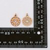 14Pcs 7tyle 304 Stainless Steel Pendants STAS-SZ0002-50RG-8