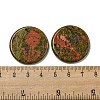 Natural Unakite Pendants G-B071-01F-3