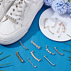 8 Styles Alloy Shoe Lace Decoration FIND-WR0012-34-4
