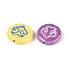 Handmade Porcelain Ceramic Beads PORC-T134-23M-2