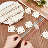 Wooden Knitting Loom Board DIY-WH0591-143D-3