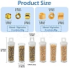 10080Pcs 9 Colors Baking Paint Glass Seed Beads SEED-YW0002-48-2
