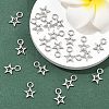 SHEGRACE Brass Star Charms XGR0160P-101P-4