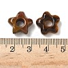 Natural Tiger Eye European Beads G-C252-02D-3