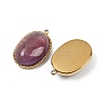 Natural Amethyst Pendants STAS-F322-15G-01-2