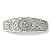 Alloy Hair Barrettes OHAR-C010-05G-AS-1