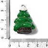 Christmas Theme Opaque Resin Pendants RESI-I336-01P-11-4