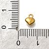 304 Stainless Steel Charms STAS-D310-06G-03-3