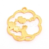 Alloy Enamel Pendants ENAM-WH0047-69G-RS-2