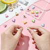 16Pcs 8 Colors Zinc Alloy Beads FIND-CJ0003-82-4
