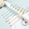 DIY Blank Dome Link Bracelet Maknig Kit DIY-NB0010-47A-4
