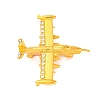 Zinc Alloy Crystal Rhinestone Brooch JEWB-U010-03G-03-1