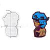 Human Silicone Cup Mat Bust Statue Molds DIY-A010-04-1