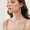 925 Sterling Silver Hoop Earrings Findings STER-S002-55B-A-6