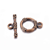 Tibetan Style Alloy Toggle Clasps LS-RLF10395Y-NF-1