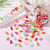 300Pcs Opaque Acrylic Kitten Beads MACR-ME0001-09-4