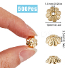 500PCS CCB Plastic Bead Caps CCB-SC0001-05G-2