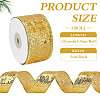 Christmas Theme 10 Yards Polyester Ribbon OCOR-WH0070-238B-2