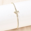 304 Stainless Steel Cup Chains Bracelets for Women BJEW-D364-01A-G-3