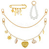 Bag Decorative Chain Kits HJEW-MA00031-1