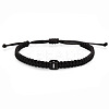 Cube with Letter Pattern Resin Beads Braided Bead Bracelets FS-WGC1D79-26-1