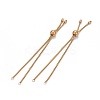 304 Stainless Steel Slider Bracelet/Bolo Bracelets Making LS-MAK-L024-01G-1